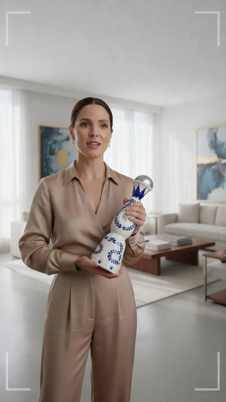 Perfume bottle poster