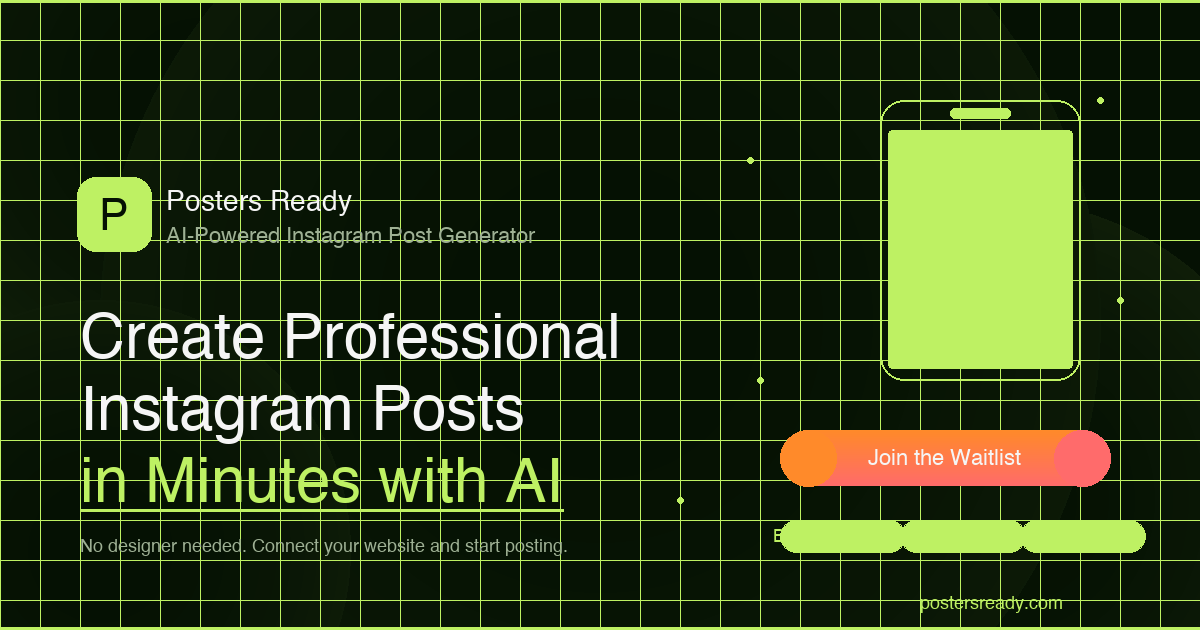 AI Instagram Post Generator — Create Brand Posts in Minutes